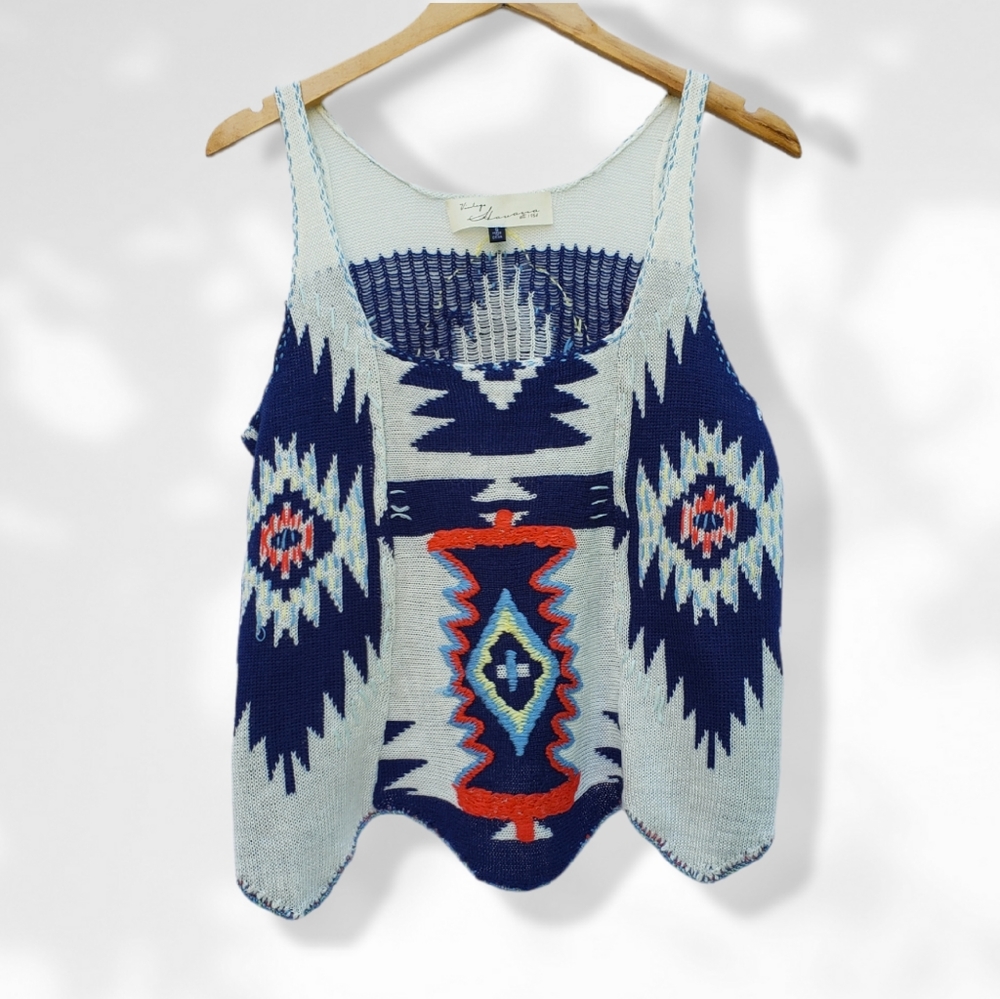 Vintage Havana Knit Tank Top